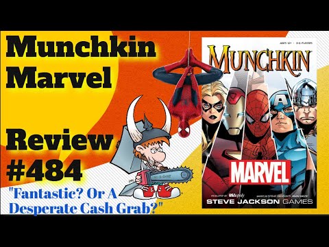 Bower's Game Corner: Munchkin Marvel Review