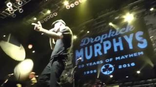 Dropkick Murphys - 21 Guitar Salute [The Press cover] (Houston 02.29.16) HD