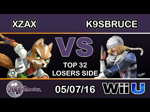 2GGT: Pink Fresh Saga - NME | Xzax (Fox) Vs. NIPS | K9sBruce (Sheik) Losers Side - Smash Wii U