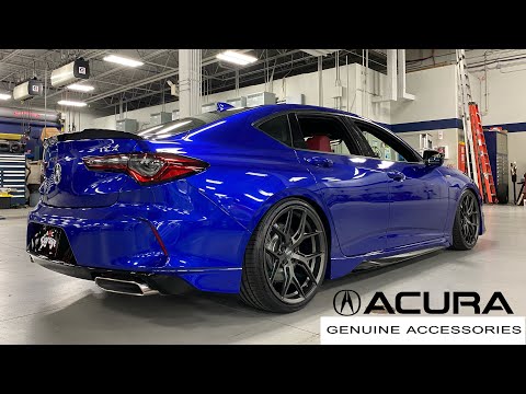 2021 Acura TLX A-Spec - Installing OEM Accessory Underbody Kit (Episode 4)