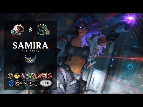 Samira ADC vs Twitch - EUW Challenger Patch 12.14