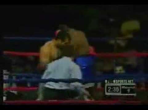 Ray Sefo vs Chester Hughes (Boxing) knock out