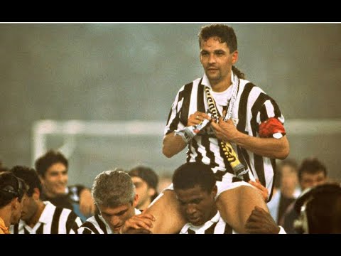 Roberto Baggio vs Borussia Dortmund 1993 UEFA Cup Final 2nd leg (All Touches & Actions)