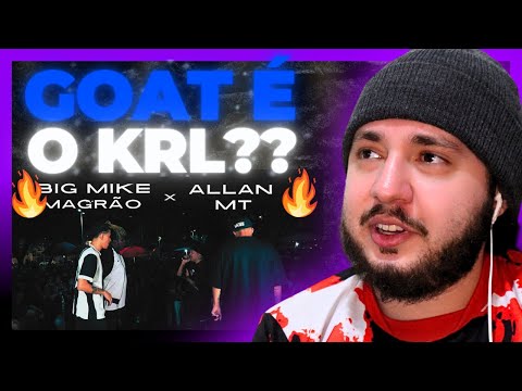 (ESPETACULAR!!!) MAGRÃO E BIG MIKE x ALLAN E MT | 1 FASE | #BDN160 | REACT BAUEB