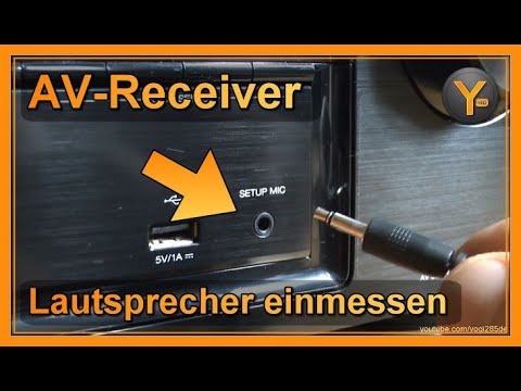 Denon AV-Receiver: Lautsprecher automatisch einmessen (auch für andere Hersteller)