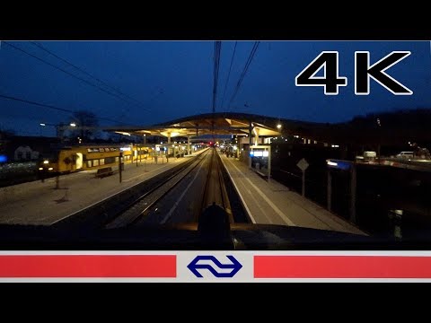 How dark does Holland get? 4K CABVIEW HOLLAND Groningen - Meppel ICM 22feb 2019