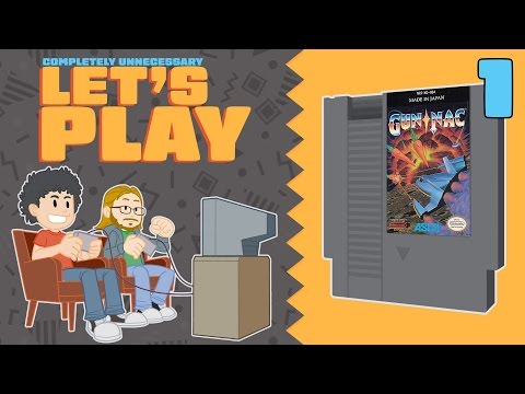 Gun-Nac (NES) - Part 1 - Let's Play (Completely Unnecessary)
