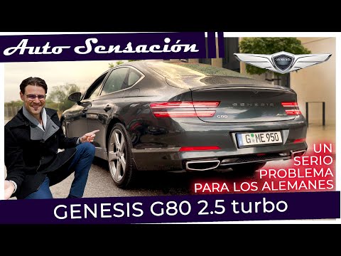 Prueba GENESIS G80 2.5 T 2021.  El Coreano que quiere acabar con los alemanes !
