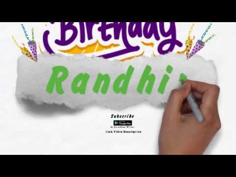 Happy Birthday Randhir