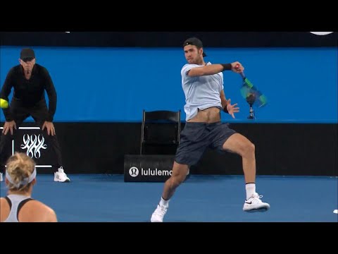 Russia v Switzerland mixed doubles highlights (RR) | Mastercard Hopman Cup 2018