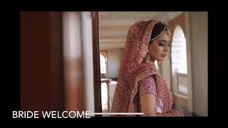 BRIDE WELCOME SONG HD | VIDHI SHARMA | INDIAN WEDDINGS TRADITIONAL