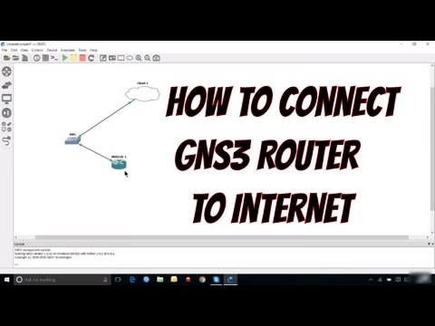 Connecting GNS3 Router To Internet (Mikrotik)[HD/720p]