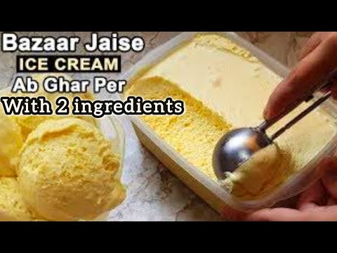 Homemade🥭icecream with only 2 ingredients | How to make mango ice-cream#icecream #icecreamrecipe