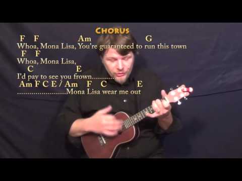The Ballad of Mono Lisa (PANIC! At the Disco) Ukulele Cover Lesson with Chords/Lyrics
