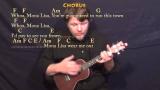 The Ballad of Mono Lisa (PANIC! At the Disco) Ukulele Cover Lesson with Chords/Lyrics