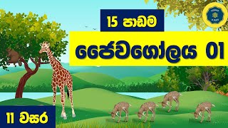 O/L Science Sinhala | Grade 11 Science Unit 15 Part 1 | 11 විද්‍යාව 15 පාඩම 1 කොටස | ජෛවගෝලය