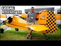 HOW is this LEGAL?! Badland Ultralight Aircraft - OSH25