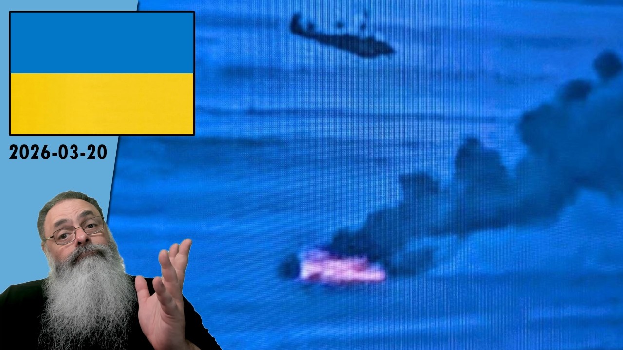 #Ucrânia 2026-03-20: UCRÂNIA derrubou HELICÓPTERO KA-52 RUSSO com um DRONE FPV MINÚSCULO