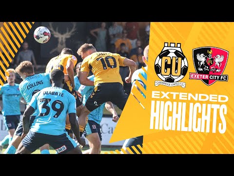 EXTENDED HIGHLIGHTS | Cambridge United 2-1 Exeter City