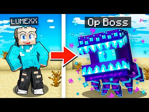 A DAY as EVIL OP BOSS my FRIEND PAWS in Minecraft!