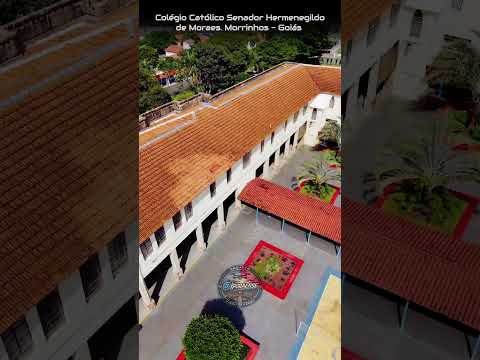 MORRINHOS GOIÁS, PROJETO VISÃO AÉREA - COLÉGIO HERMENEGILDO DE MORAIS.