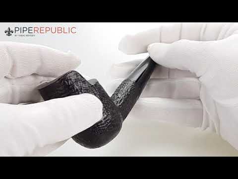 Dunhill - The White Spot Shell Briar Pfeifen Chimney Einzelstück 4112 (Jhg. 2017)