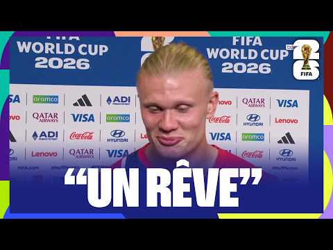"UN RÊVE" - ERLING HAALAND FOU APRÈS AVOIR ÉLIMINÉ LE BRÉSIL !