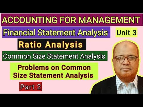 Accounting for Management I Financial Statement Analysis I Ratio Analysis I Hasham Ali Khan I