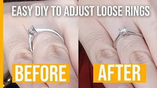 DIY Ring Adjuster   Cheap Product from Lazada for adjusting loose rings