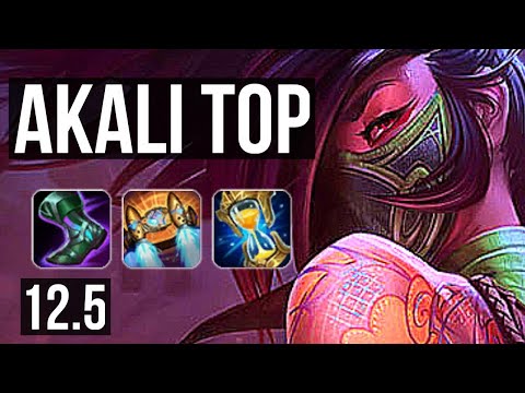 AKALI vs SETT (TOP) | 17/1/6, 7 solo kills, Legendary, 1.0M mastery | BR Master | 12.5