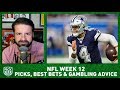 Week 12 Picks Against the Spread, Best Bets, Gambling Advice I Pick Six Podcast