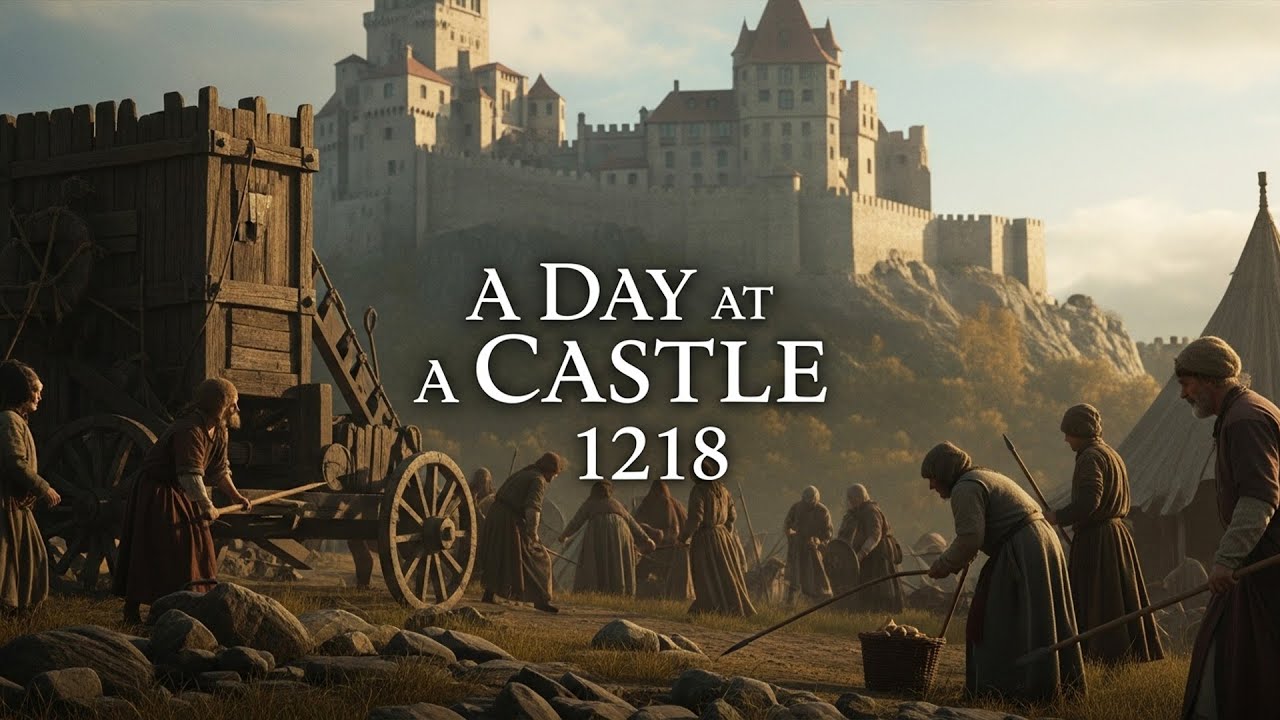 A Day at a Castle 1218 | Documentary