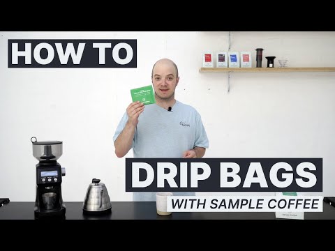 Part of a video titled Coffee Drip Bag Recipe - YouTube