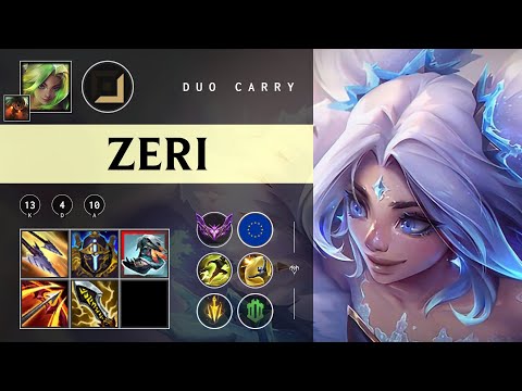 Zeri ADC vs Senna - EUW Master Patch 25.24