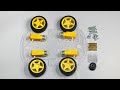 How to Assemble a 4WD Robot Smart Car Chassis Kits ( Part - I )