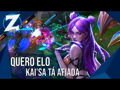 Quero Elo - Kai'Sa Lendária do zrTT (Season 9 - Ep.00)