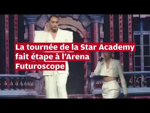 VIDEO. La Star Academy fait étape à l'Arena Futuroscope de Poitiers