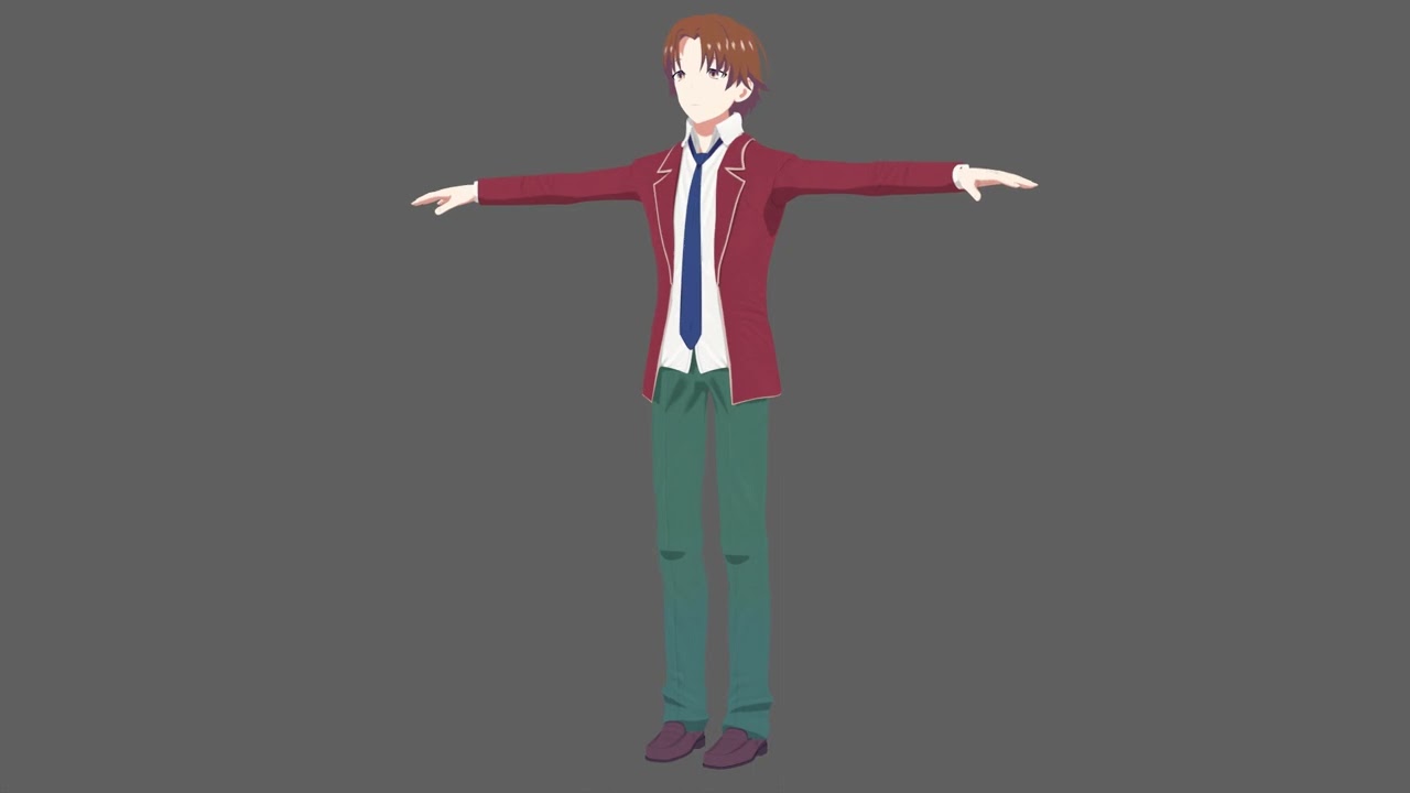 Kiyotaka Ayanokoji - Classroom of the Elite 3D Model