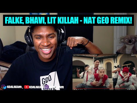 the FLOW I ENJOY! Falke 912, Bhavi Ft. LIT Killah - Nat Geo Remix (REACTION!)