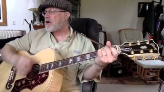 1851 -  Times Won't Change -  Cory Chisel vocal & acoustic guitar cover & chords