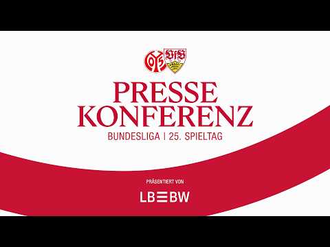 LIVE Pressekonferenz: FSV Mainz 05 - VfB Stuttgart | Bundesliga