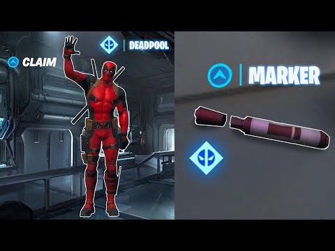 HOW TO FIND DEADPOOLS BIG BLACK MARKER [fortnite]