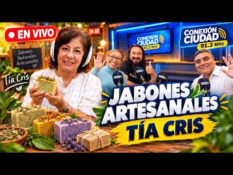 JABONES ARTESANALES "TÍA CRIS" 🧼✨ | Historia de superación y cuidado natural con Cristina Díaz