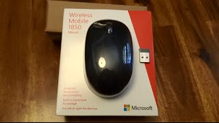 Microsoft Wireless Mobile Mouse 1850 Blue (U7Z-00058) - відео 2