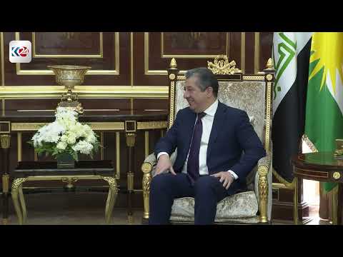 مسرور بارزاني رئيس حكومة إقليم كوردستان يستقبل عرفان صديق السفير البريطاني لدى العراق 