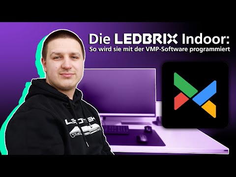 Die LEDTEK LEDBRIX Indoor: So wird sie mit der VMP-Software programmiert