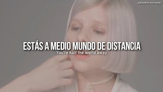 AURORA - Half The World Away | sub español + Lyrics (Video Oficial) HD