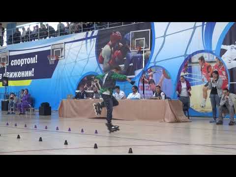 1 place Velikanov Gleb junior men  RollerClub Cup 2019