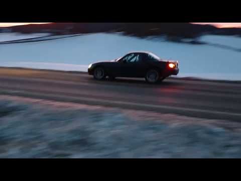 Mazda MX-5 NB K&N Typhoon Intake Sound Flyby