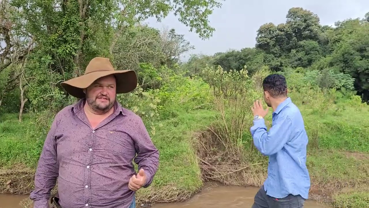 ??????TERRENO 100% PLANO COM ÁGUA DE NASCENTE E RIO, EM BOM REPOUSO MG, PROX A BUENO BRANDÃO MG??????